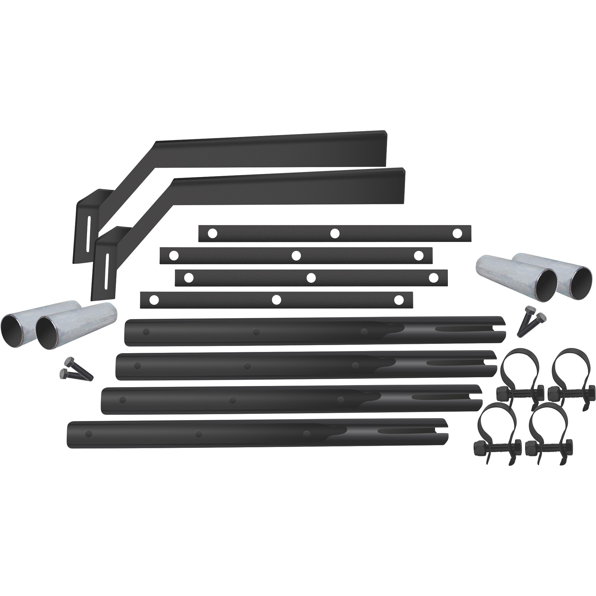 Trux Accessories Poly Full Fender Mounting Kit with Tube Arms, Model# TFEN-FKITP2